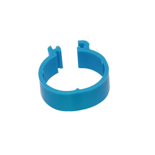 7 Kleuren Kip Voet Ring Binnendiameter 1.6Cm Plastic Gesp Soort Clip Ringen Kip Eend Gans Vogels Voeden Benodigdheden 210 Pcs: Blauw