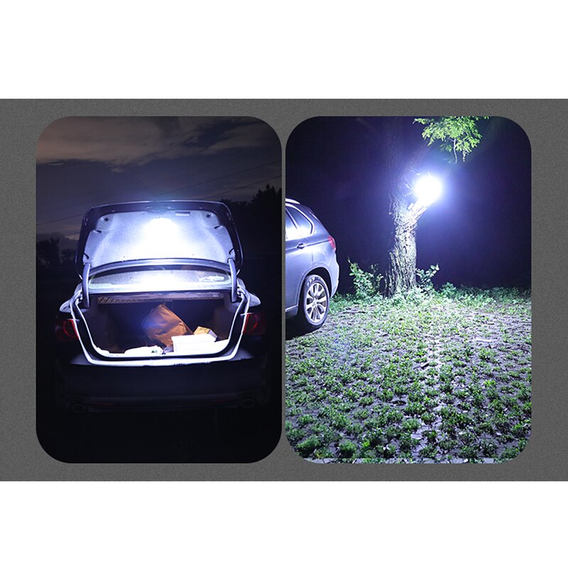 Camping Lamp Foldable Hook Rechargeable 3600mah Water Resistant Portable Lantern remote control 3.7-4.2v waterproof 60w