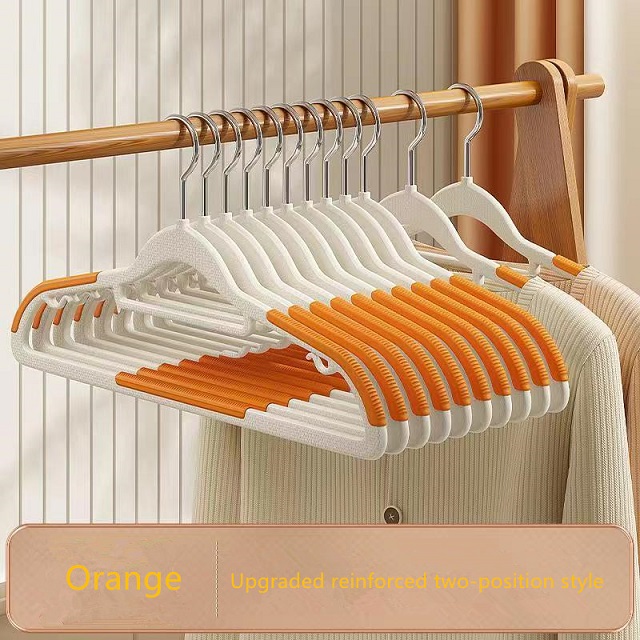 Cintre de vaccage pour Vêtements T1, Non Marquant, Durable, Multifonction, pour Gain de Place: Ivoire