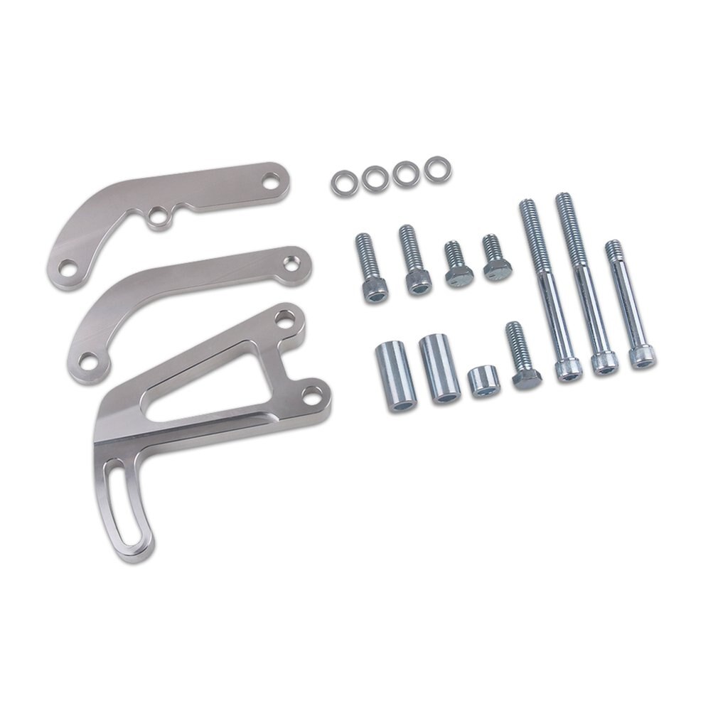 Lwp Power Steering Bracket Sb Automobile Kit Polished Aluminum Silvery ...