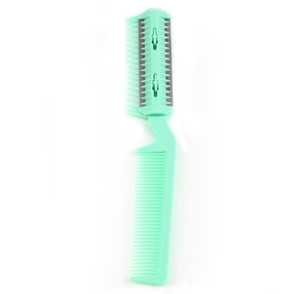 Pet Hair Trimmer Comb 2 Razor Rakes Cutting Grooming Clean Tool for Dog Cat
