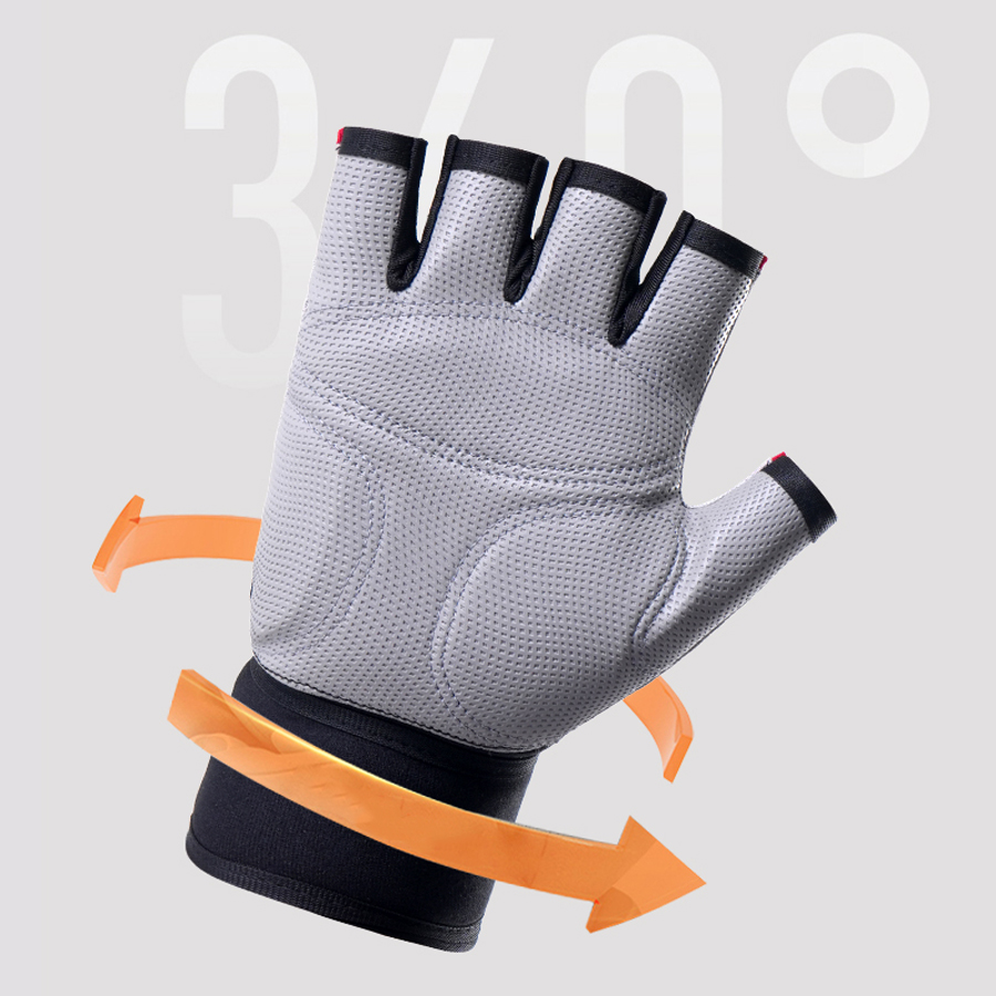 Guantes de ciclismo de Gel de medio dedo, antideslizantes, antisudor, guantes de bicicleta de carretera para hombres, guantes de Mtb, equipo de ciclismo de Gel de medio dedo