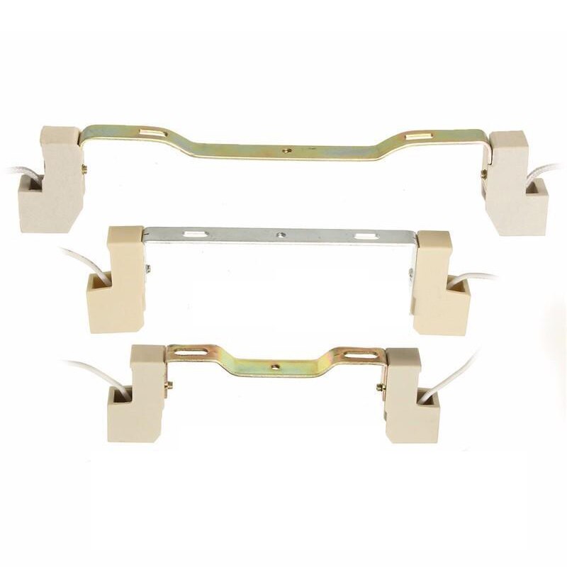 R7S Bulb Socket Lamp Holder Connector Metal ceramics Handle For Flood Light, 118Mm