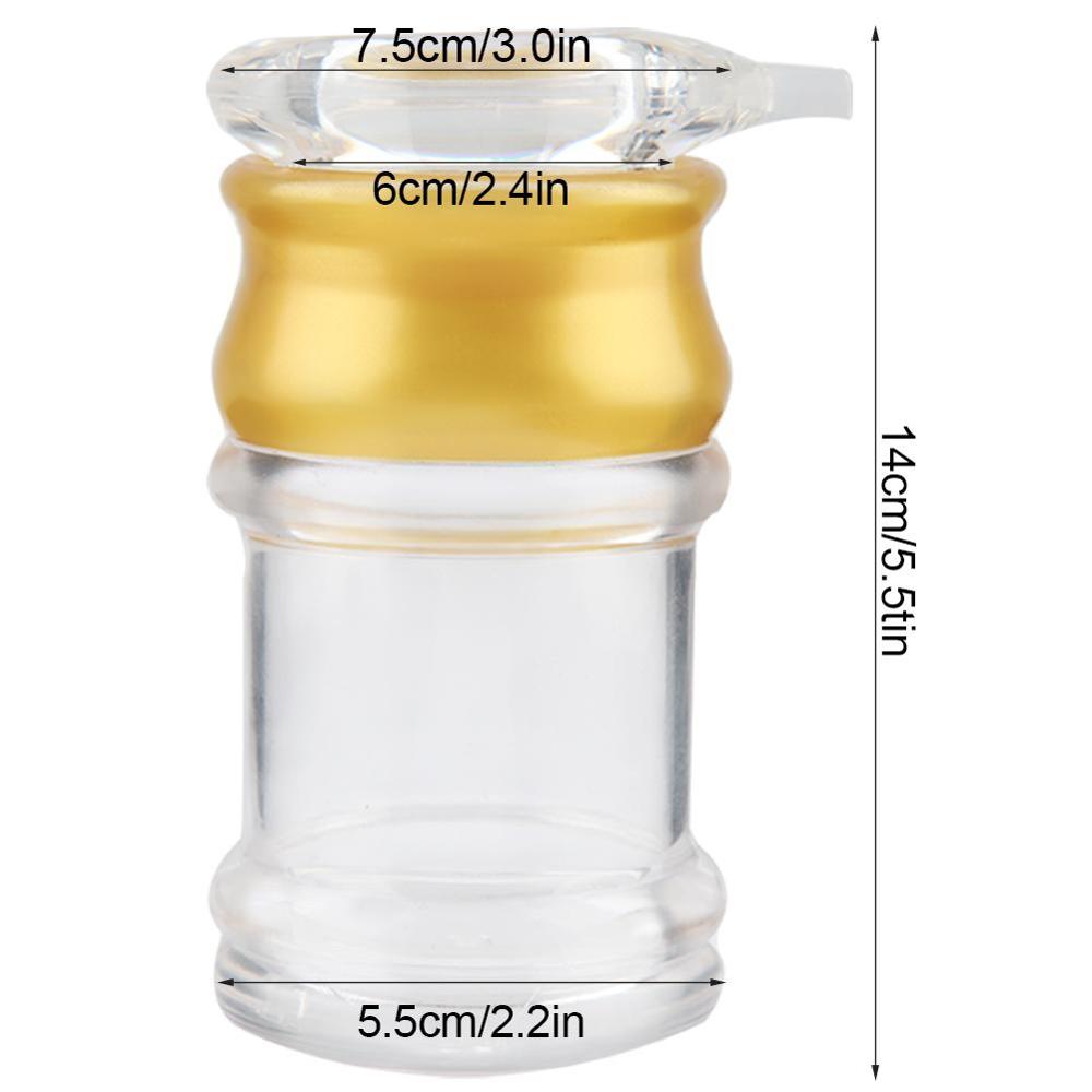 Acryl Olie Fles Transparante Saus Dispenser Azijn Olijfolie Dispensers Outdoor Bbq Koken Kruiden Gadgets: XL