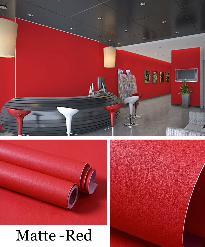 PVC Zement textur industrielle grau tapete selbst-kleber rosa Zauberstab rolle schlafzimmer Zauberstab aufkleber schränke Möbel renovierung