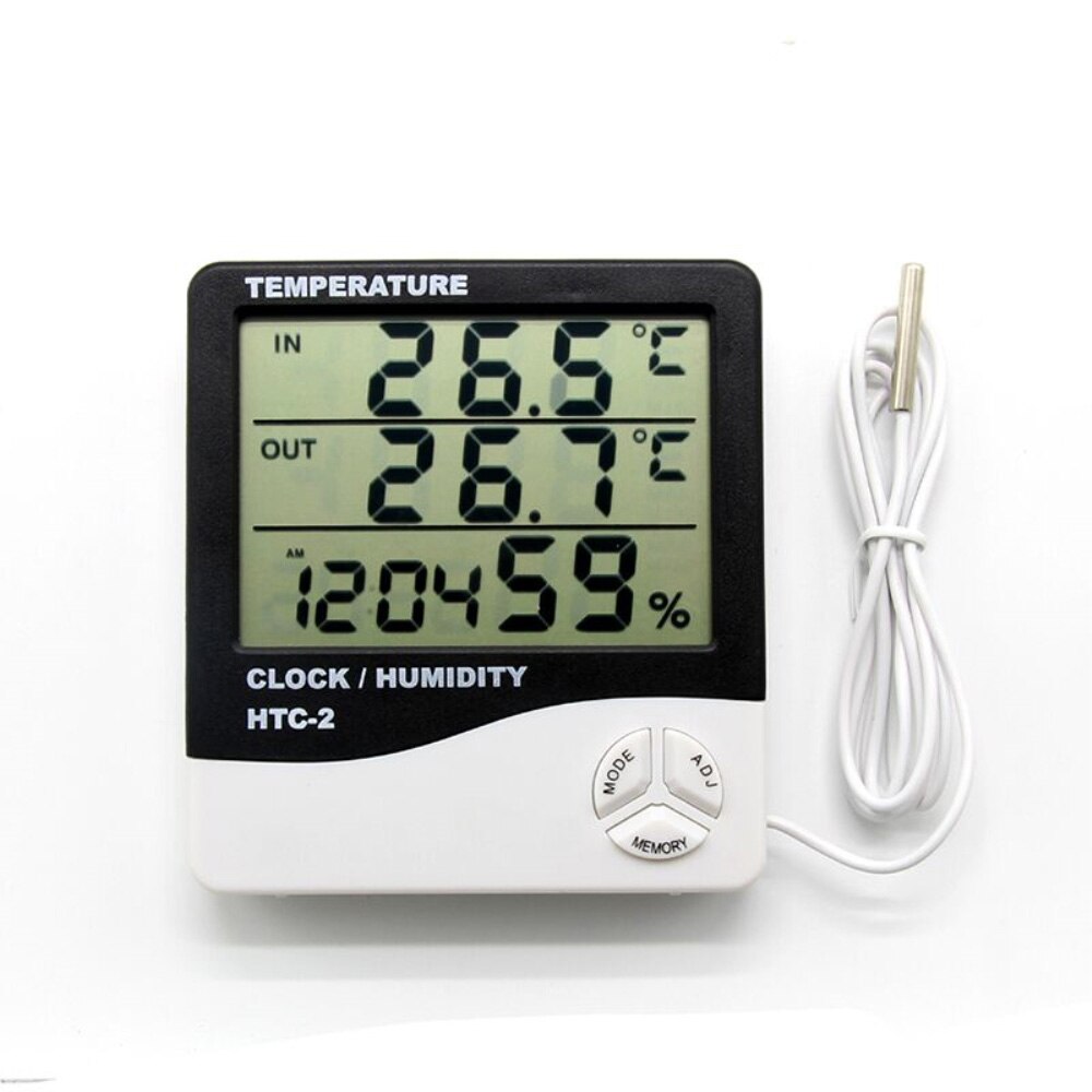 LED Digital Temperature Controller STC-1000 12V 12V 24V 220V Thermostat Thermostat and Heater Cooler Control: HTC-2