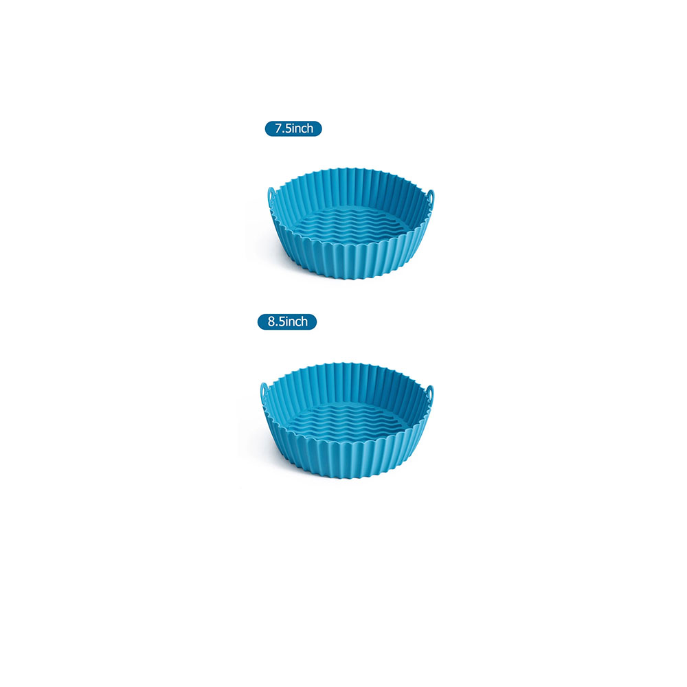 Doublure ronde réutilisable pour friteuse à air, cuisson au four, panier à frire, polymères jetables, livres faciles, accessoires de cuisine: Chocolat