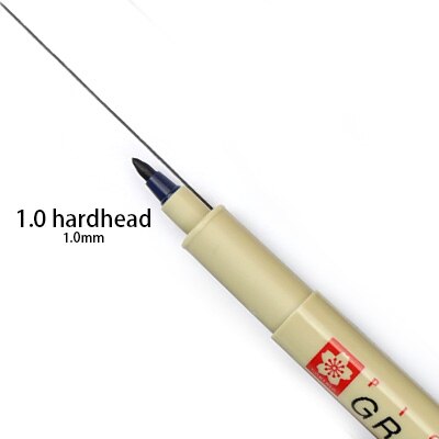 SAKURA Pigma Micron Pen drawing needle pen 003 005 1.0 01 02 03 04 05 08 Brush fine point Markers pen 10pcs sketch painting Art: 1