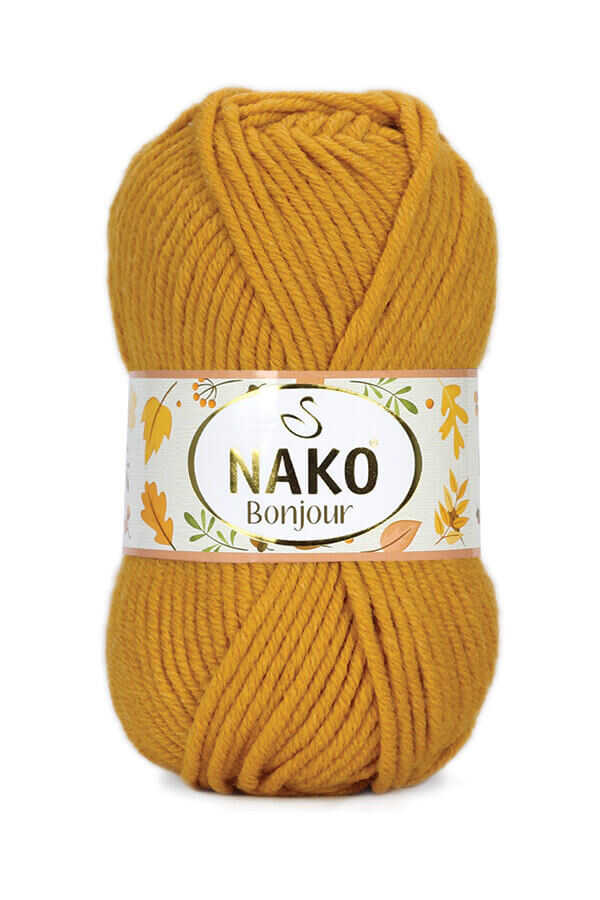 Polyamide gebreid garen - 13 kleuropties - 110 meter (100gr) - Breigaren bal - Nako Bonjour - Premium acryl - Truien - Vesten - Vesten - Sjaals - Baretten - Accessoire materialen - DIY