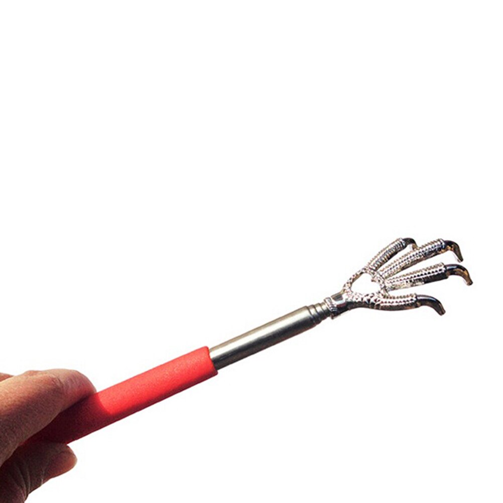Adjustable Portable stainless steel bear claw telescopic the ultimate massage back scratcher Braces Supports Convenient