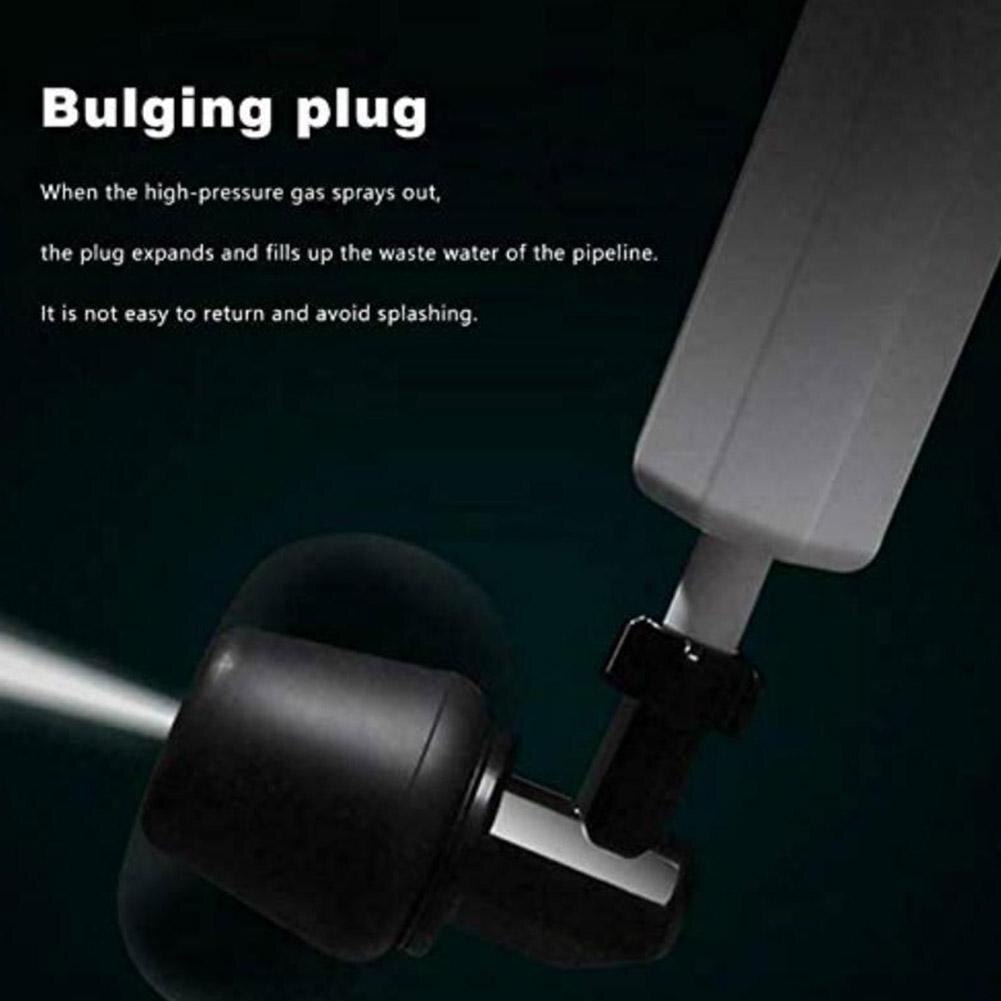 High-pressure Pipeline Toilet Dredge Air-pressure Floor Drain Sink Water Pipe Blockage Remover Water Channel Dredge