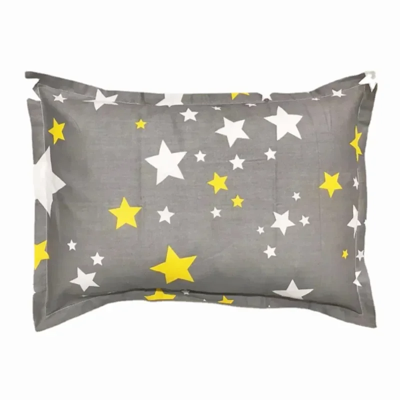 35*50CM 100% Cotton Baby Pillowcase kids pillow case Animal infant Newborns pillow cover Cartoon Children Pillowcase boys girls: Brown