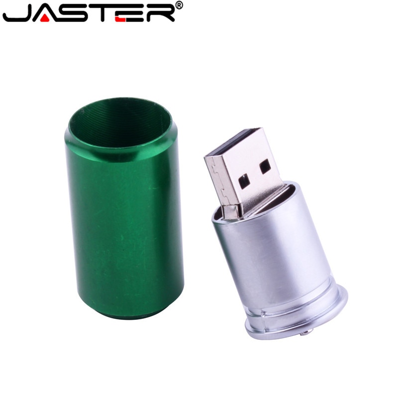 JASTER Coke cans head metal model external storage stick USB 2.0 4GB 8GB 16BG 32GB 64GB USB flash drive