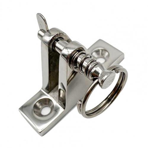 Bisagra de cubierta para asiento de barco, cubierta de asiento en forma de montaña de acero inoxidable de alta densidad 316 positivo, hardware marino para Kayak y yate, 1 unidad: Default Title