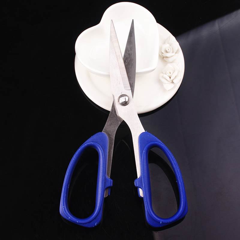 School Office Scissors Stainless Steel Household Scissors Sharp Shears Students DIY Scissor Tool Kitchen Large Scissors Light: JD062