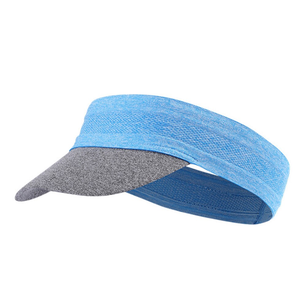 Ultralätt mjuk sommar tom topp hatt kvinnor män anti uv utomhussporter hopfällbar löpning camping pannband strand visir cap