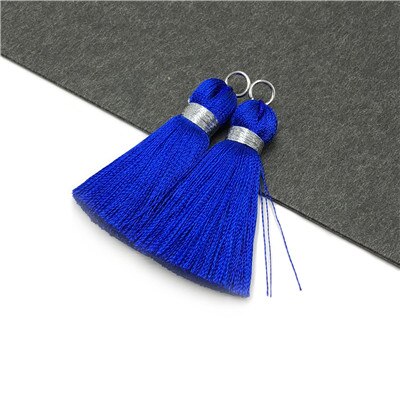 Chengrui  l113,4cm, kwastjes, zijden kwastjes, mini kwastjes, sieraden accessoires, doe-het-zelf oorbellen hangers, huishoudelijke artikelen ,4 stuks/zak: L11317