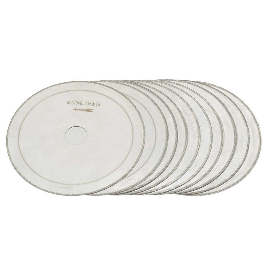 blades 10 pcs ultra thin lapidary gems jewelry cutting blade
