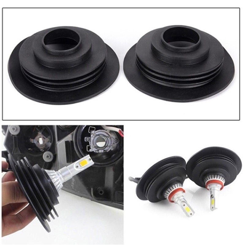 1 pièces pour H1 H3 H4 H7 H8 H9 H11 phare lampe lumière caoutchouc cache-poussière LED pour moto ou voiture phare ampoule étanche cache-poussière