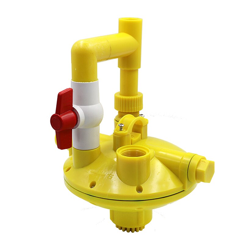 Juego de regulador de presión de línea de agua para granja avícola, bebedero de codorniz y pollo, sistema de descompresión de agua, equipo de granja, 1Set