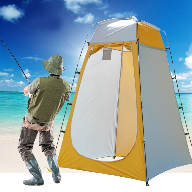 Tente de douche extérieure Portable salle de bain tente de Camping abri plage intimité tente pour Camping en plein air vélo randonnée