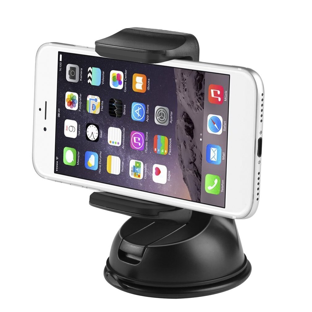 CJT-C5 Mini Universal Mobile Phone Holder Silicone Suction Cup Base 360 Angle Rotation Sturdy Screwless Flexible Clip