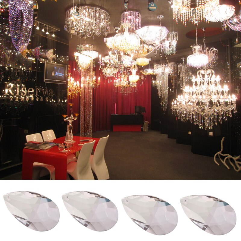 Clear Crystal Water Hanger Voor Bruiloft Kroonluchter Lamp Vintage
