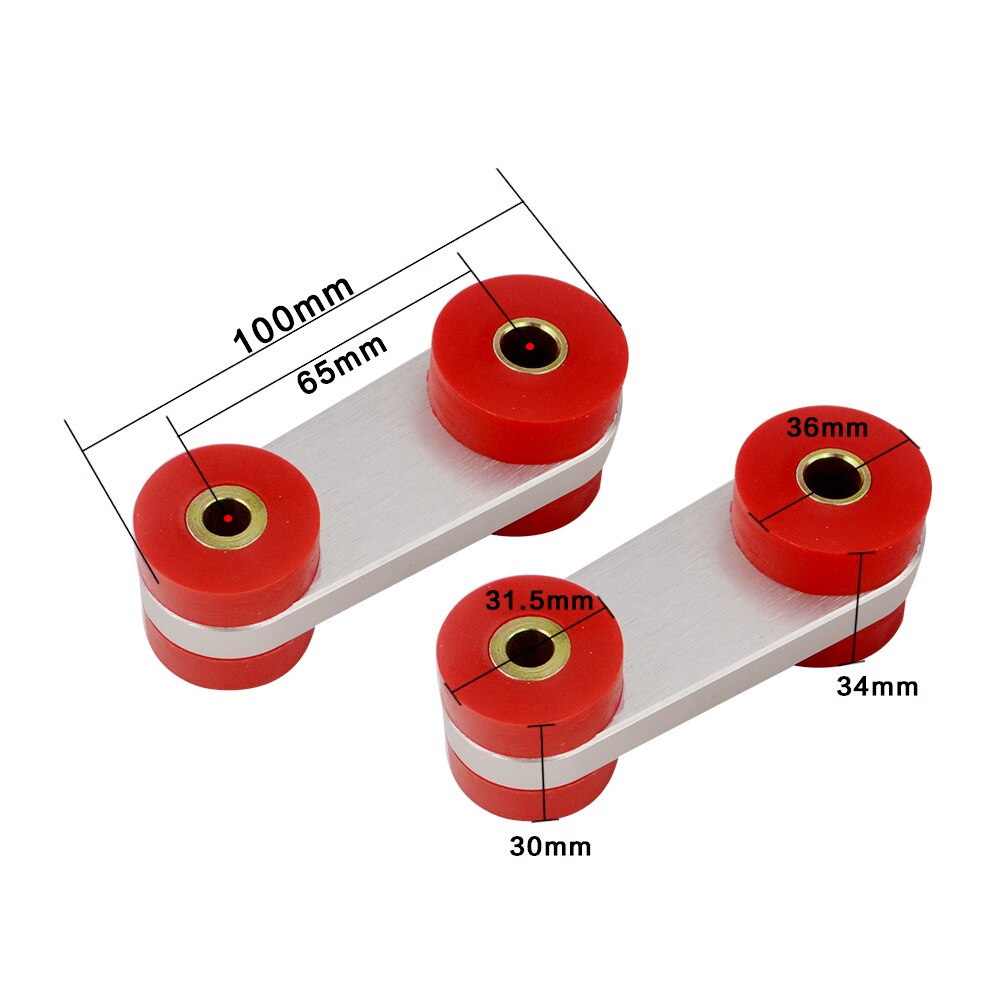 VR-barra estabilizadora delantera conector de extremo para Subaru WRX 93-07 Legacy 93-99 Forester 98-02 VR-SBE02