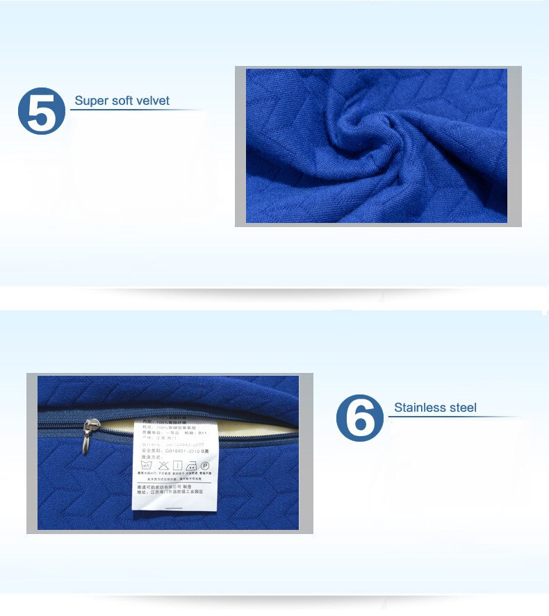 Orthopedic Latex 2 Size Physiotherapy Neck Pillow Slow Rebound Memory Foam Pillow Cervical Health Care Pain Release Bed Pillow