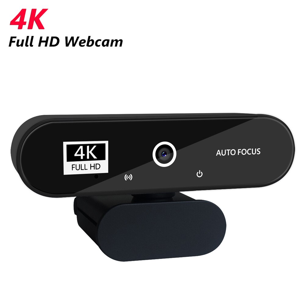 Cámara Web para PC de conferencia, Webcam con autoenfoque, USB, 2K, 4K, para ordenador portátil de escritorio, oficina, reunión en casa, con micrófono, 1080P, HD