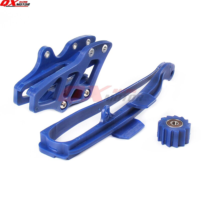 Chain Slider Swingarm Guide Lower Roller + Rear Chian Guide Guard Kits For WR250F WR450F YZ250F YZ450F: Default Title