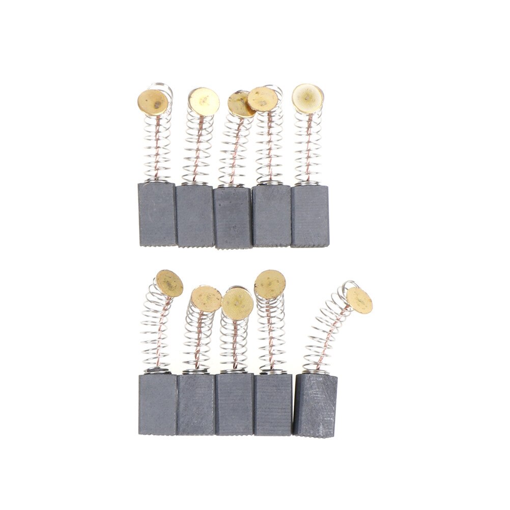 10 Stks/partij Koolborstels Voor Dremel Tool Boor Accessoires Voor Dremel Motor En Mini Grinder Motor Schuurmiddelen 13X8X5Mm