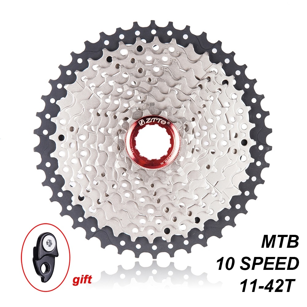 MTB 10 Speed Cassete 11-42T 10s Breed Verhouding Mountainbike Fiets Cassette Tandwielen voor onderdelen m590 m6000 m610 m675 m780 X5 X7 X9