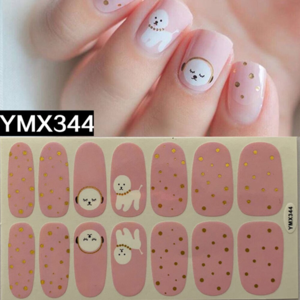 Nieuwste nagelstickers, decals, wraps, zelfklevende, volledige dekking, nail art, diy manicure, 3d maansterren