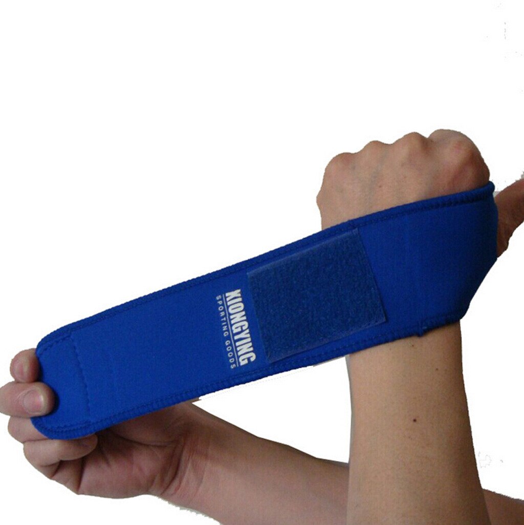 1 paar Sport Polsband Polssteun Brace Zweetband Guard Sport Tennis Squash Badminton GYM Hand Polsband Protector Polsbandjes voor evenementen