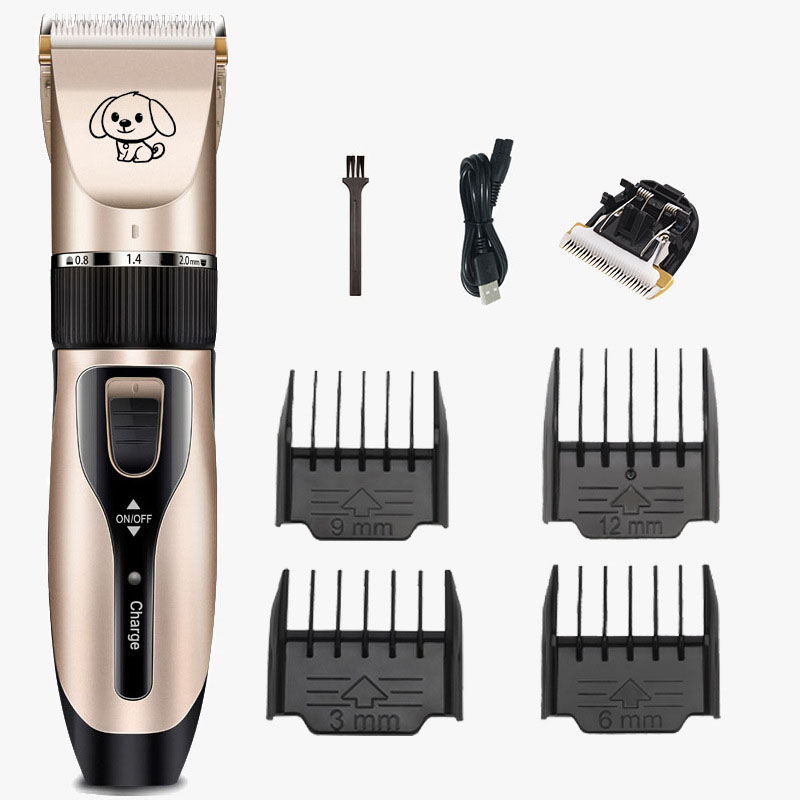 Hund hårklippare för hundar kattklippare uppladdningsbar rakapparat för djur hårklippningsmaskin hårklippning trimsats