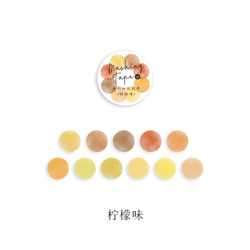 Washi Tape Kawaii de frutas y dulces, pegatinas de papel Washi decorativas, cinta adhesiva, diario, pegatinas escamas para Scrapbooking, 100 unidades por lote: F
