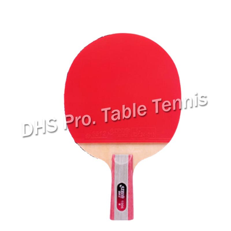 original version DHS Table Tennis Racket (1002, 1006) with Rubber (pips-in) + Bag Case 1-Star Set Ping Pong Bat