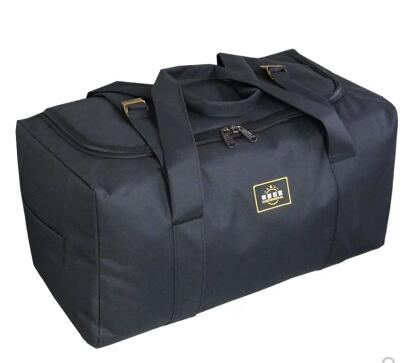 Oxford Waterproof Men Travel Bags Handbag Luggage Big Duffle Bag T570: black