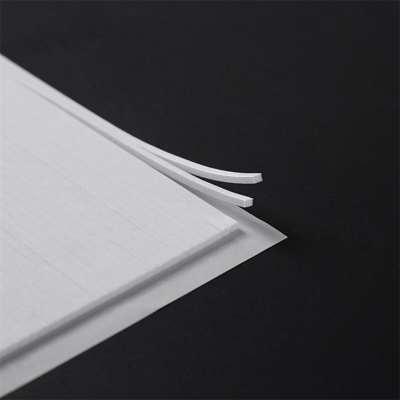 2mm Thickness 3 Sheets / 6 Sheet Double-Sided Adhesive Foam Strips To Craft Projects for Scrapbooking Card Making Cardstock