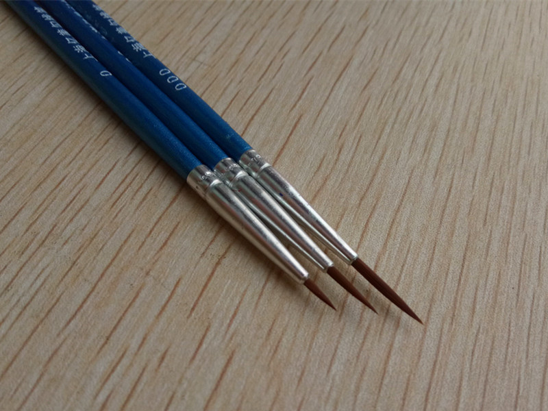 Juego de pinceles profesionales de marta cibelina, set de 10 unidades de pincel de acuarelas acrílicas en miniatura con detalles de 7 pincel para pintar con acrílico