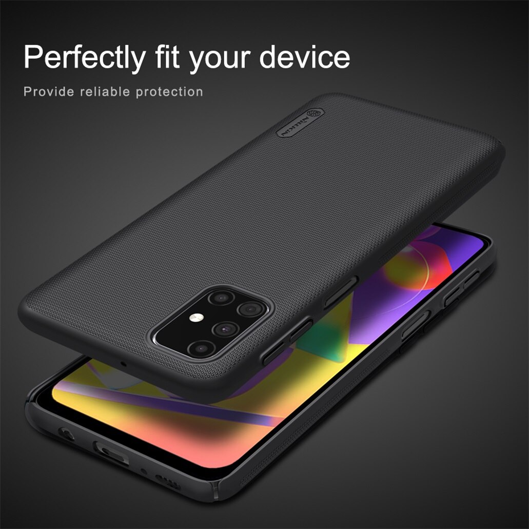 Nillkin pokrywa dla Samsung galaktyka M31s M51 przypadki matowe tarcza Obudowa matowy twardy PC telefon ochraniacz tylna pokrywa dla Samsung M51