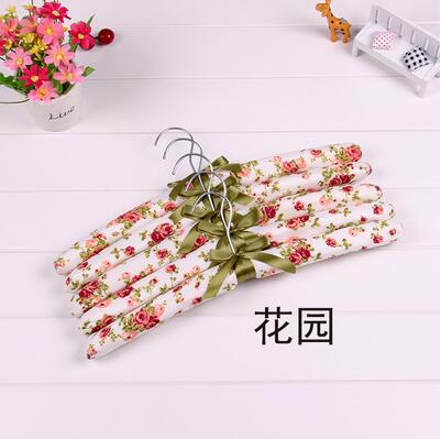 Sainwin-cintre en tissu polyester 10 pièces/lot 38cm | Porte-vêtements en éponge, cintres antidérapants pour vêtements, cintres de placards: 10