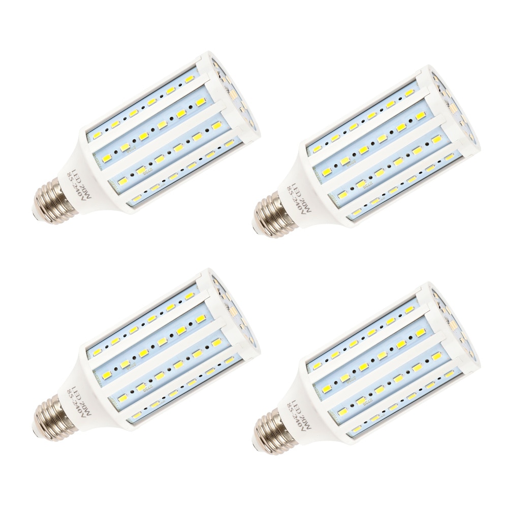 4 Stuks 20W Led Hoge Heldere Fotografie Maïs Verlichting Lampen E27 Base Cool White Warm Geel Licht Voor Softboxen foto Video Studio