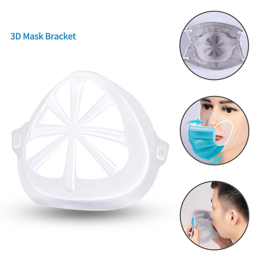 5 Pcs 3D Siliconen Beugel Mond Aparte Innerlijke Standhouder Ademen Uitgebreide Herbruikbare Gezicht Cover Bracket Ondersteuning Frame