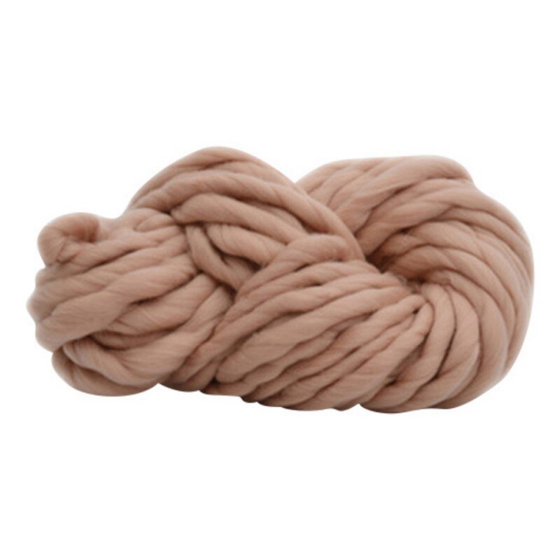 Super Omvangrijk Arm Breien Wol Roving Gebreide Deken Chunky Goedkope Wol Garen Super Dikke Garen Voor Breien/haken/ tapijt/hoeden: 5