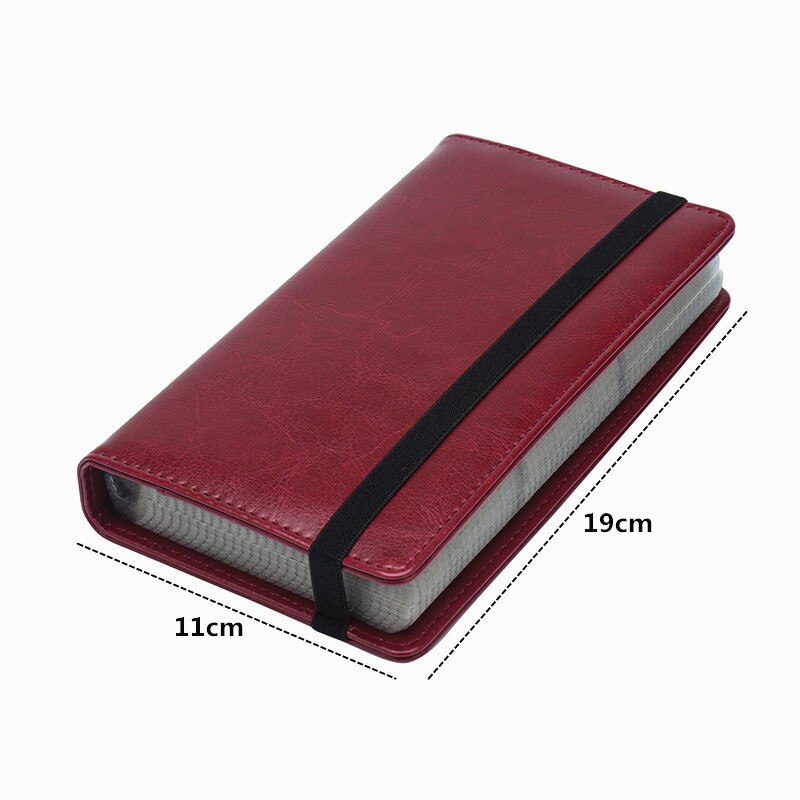 Purdored 1 pc 120 slots kortholder stor kapacitet unisex visitkort etui minimalistisk pung id kort taske tarjetero hombre