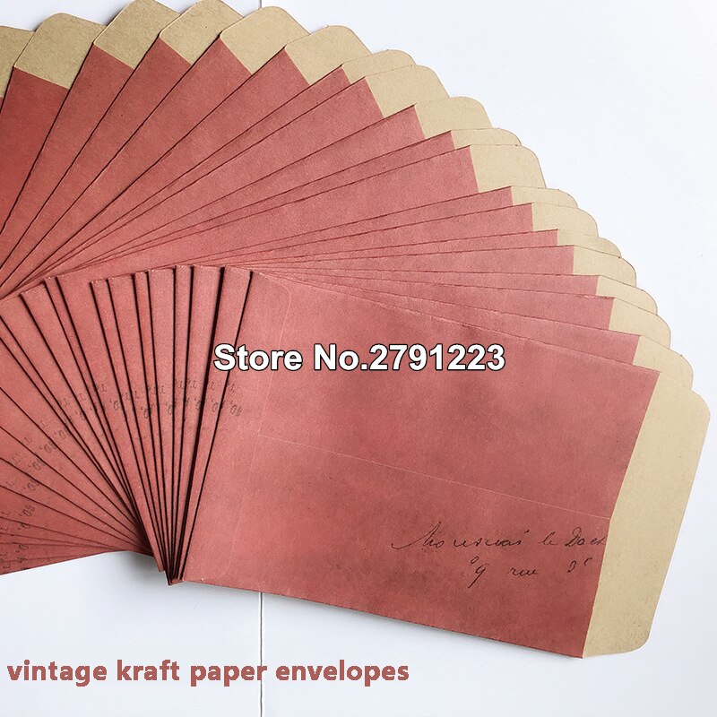 100pcs/lot vintage kraft paper stamp series envelopes antique kraft envelope 16*11cm