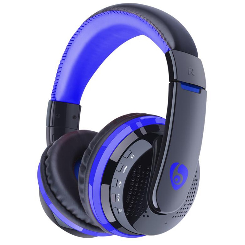 3,5mm Kabel Headset MP3 Spieler mit FM Radio Karte Spielen Max zu 32GB Bluetooth Kopfhörer Drahtlose Kopfhörer Für PC Handys TV Spiele