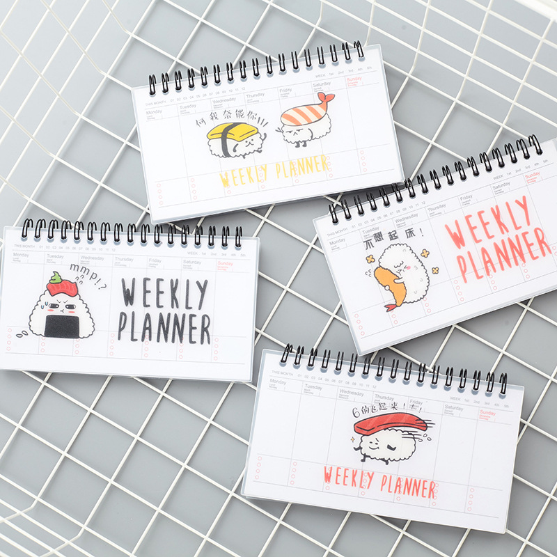 Leuke Notebook Draagbare Agenda A6 Dagboek Journal Wekelijkse Maandelijkse Planner Schoolbenodigdheden Stationair Organizer Schema